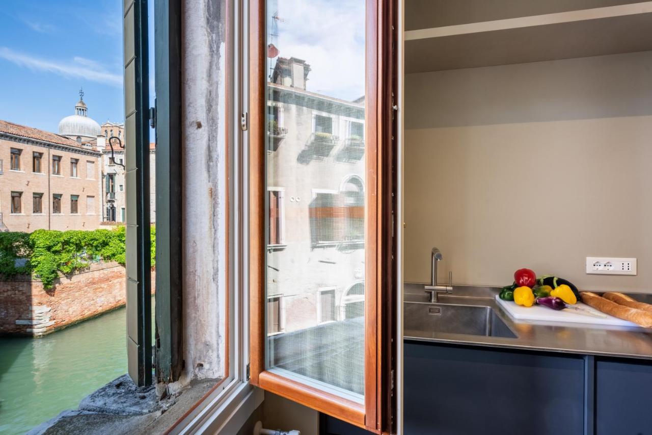 Ferienwohnung Palazzo Borgoloco Venedig Exterior foto